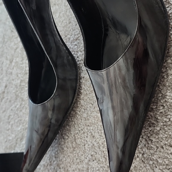 Laura Ferri Italian Leather Heels, Handmade, Beautiful, VGUC With Box - Picture 5 of 6